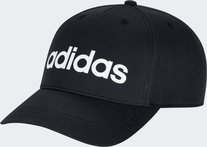 ADIDAS LINEAR CAP - BLACK/WHITE