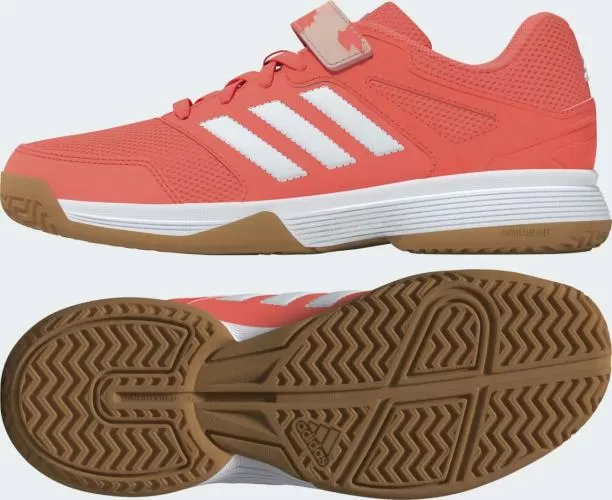 ADIDAS Speedcourt K Velcro - SOLTUR/FTWWHT/CLPINK