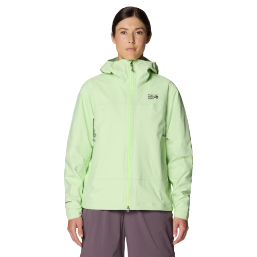 Mountain Hardwear Damen Cloud Cipher™ Hooded Jacket GELB
