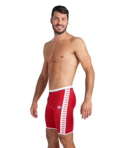 Arena M Arena Icons Swim Jammer Solid ROT