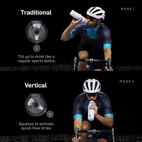 BlenderBottle Halex Thermo Bike - Weiss, 710 ml