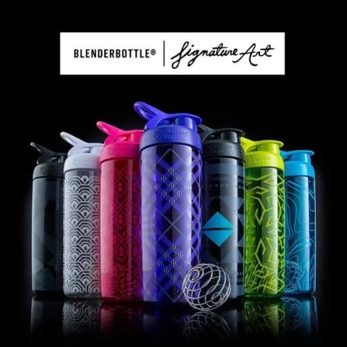 BlenderBottle SportMixer Signature Sleek - Pink/Pink, 820 ml