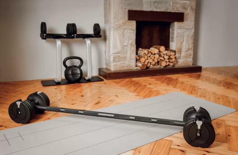 Byzoomfitness Pure Series Easy Bar für die verstellb.n Hanteln 5.6/11.3/12.5Kg - schwarz