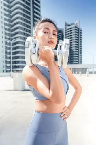 Byzoomfitness Pure Series 12.5Kg verstellb. Hantel - weiss