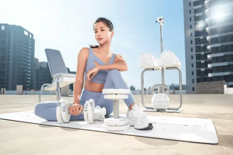 Byzoomfitness Pure Series 12.5Kg verstellb. Hantel - weiss