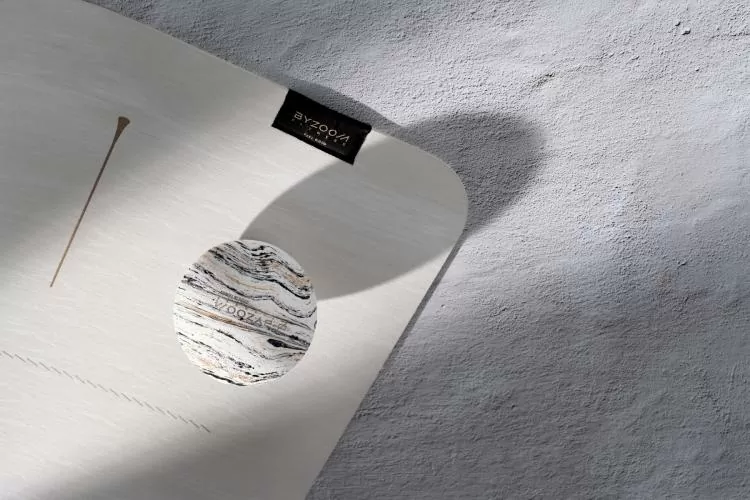 Byzoomfitness Massage ball marble - white