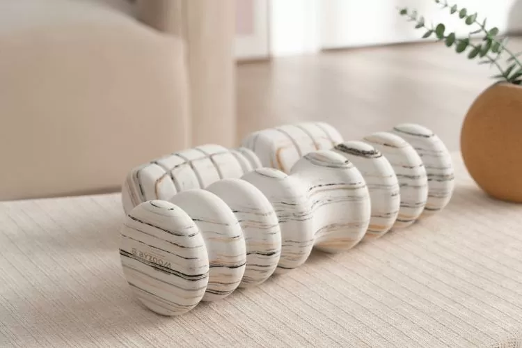 Byzoomfitness Foam roller intense - white