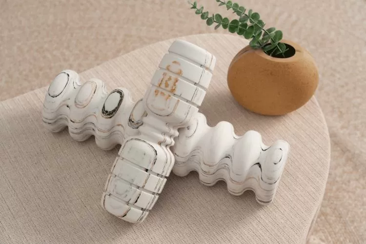 Byzoomfitness Foam roller standard - white