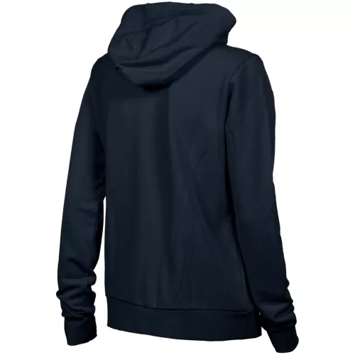 Arena Damen Team Hooded Jacket Panel BLAU