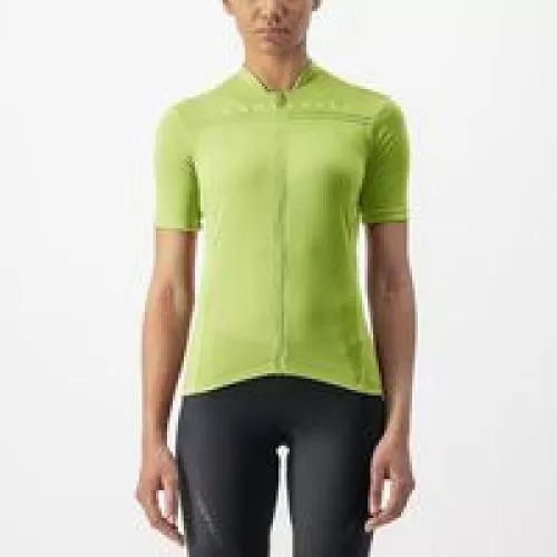 Castelli Anima 4 Jersey - Bright Lime