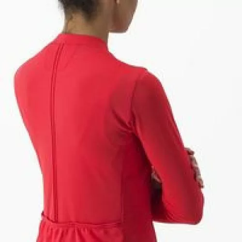 Castelli Anima 4 Long Sleeve Jersey - Hibiscus