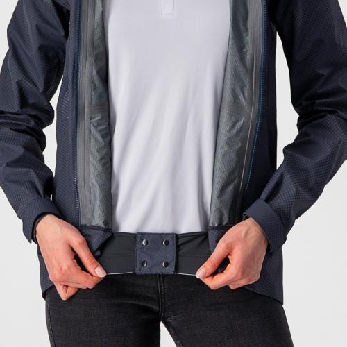 Castelli Commuter W Reflex Jacket - Dark Steel Blue