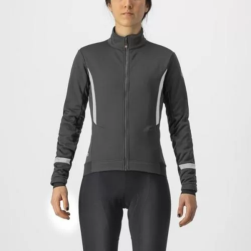 Castelli Dinamica 2 Jacket - Light Black/White Reflex