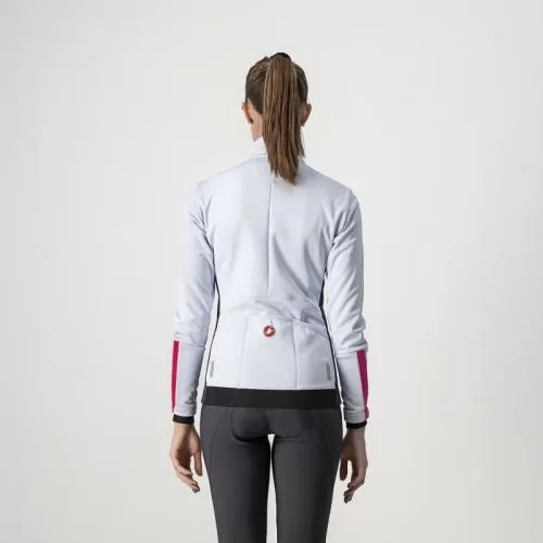 Castelli Dinamica Jacket - Silver Gray/Dark Gray-Pink Reflex