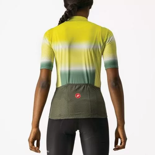 Castelli Dolce Jersey - Sulphur/Military Green