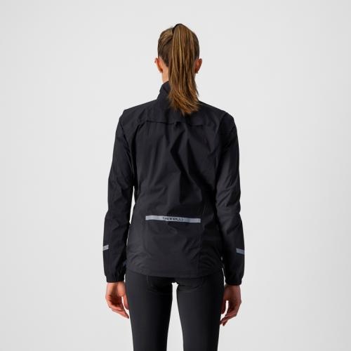Castelli Emergency 2 W Rain Jacket - Light Black