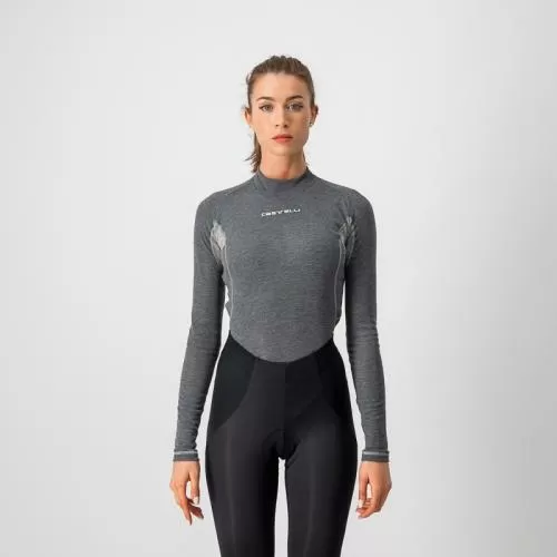 Castelli Flanders 2 W Warm Long Sleeve - Gray