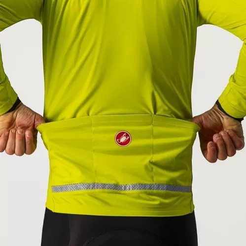 Castelli Go Jacket - Chartrouse/Dark Gray