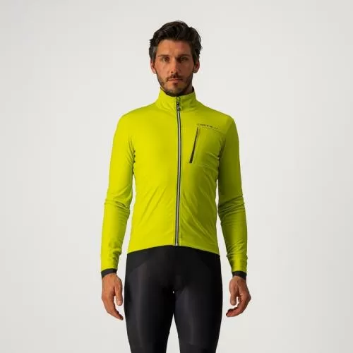 Castelli Go Jacket - Chartrouse/Dark Gray