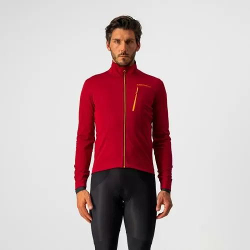 Castelli Go Jacket - Pro Red/Brilliant Orange