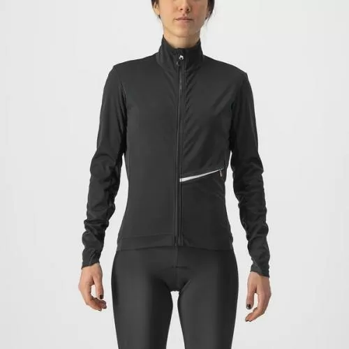 Castelli Go W Jacket - Light Black/White