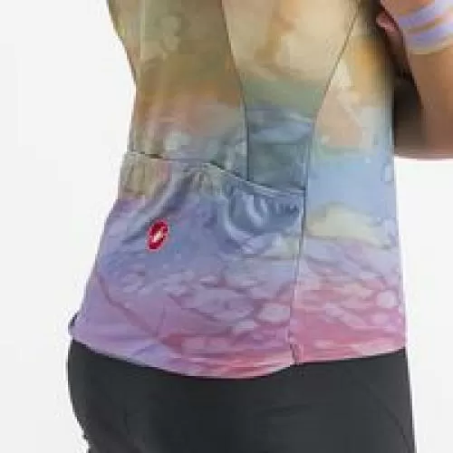Castelli Marmo Jersey - Multicolor Violet Mist