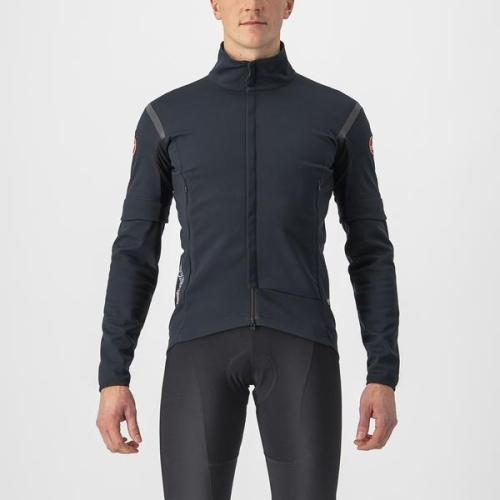 Castelli Perfetto RoS 2 Convertible Jacket - Light Black/Black Reflex (Grösse: 3XL)