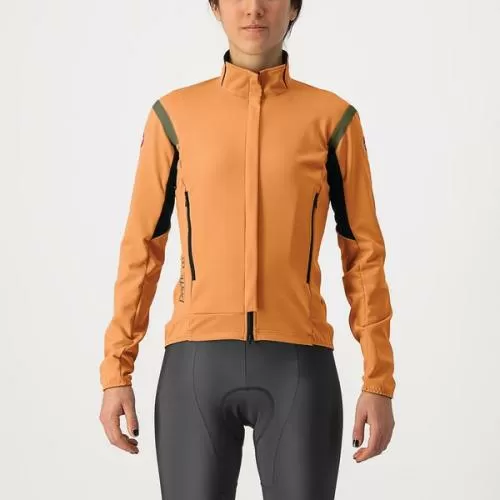 Castelli Perfetto RoS 2 W Jacket - Melon/Military Green