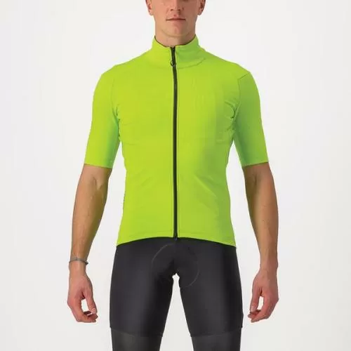 Castelli Perfetto RoS Wind Jersey - Electric Lime