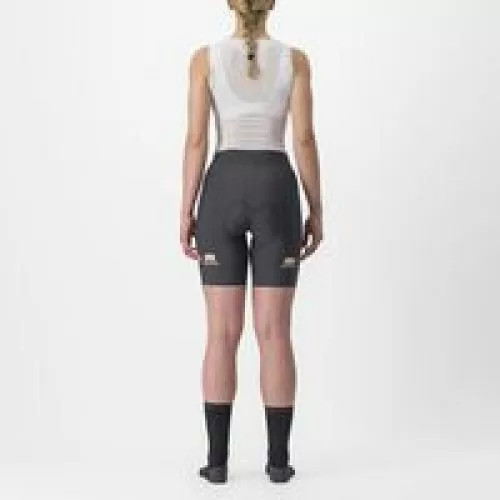 Castelli Prima Short - Dark Gray/Soft Orange