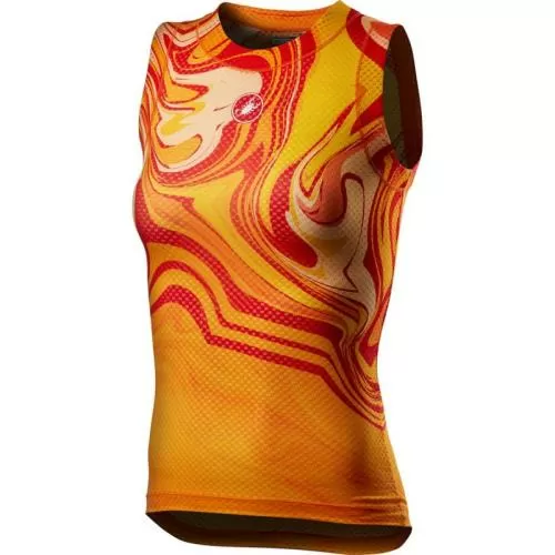 Castelli Pro Mesh W Sleeveless - Saffron