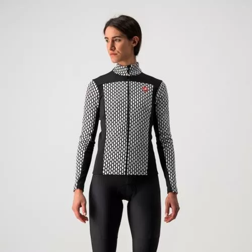 Castelli Sfida 2 Jersey FZ - Black/White