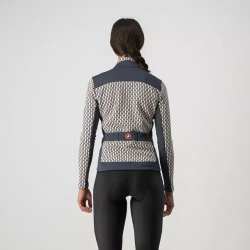 Castelli Sfida 2 Jersey FZ - Soft Pink/Dark Steel Blue