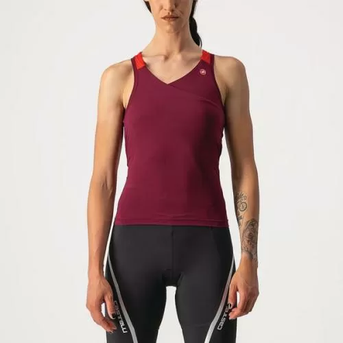 Castelli Solaris Top - Bordeaux/Red