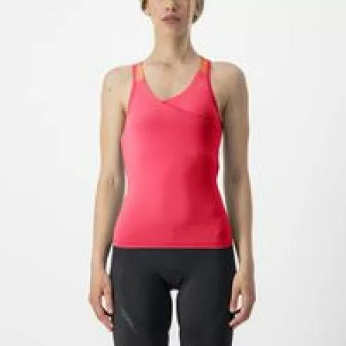 Castelli Solaris Top - Hibiscus/Soft Orange