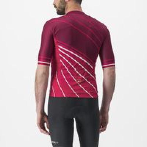 Castelli Speed Strada Jersey - Bordeaux/Persian Red