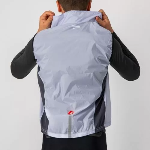 Castelli Squadra Stretch Vest - Silver Gray/Dark Gray