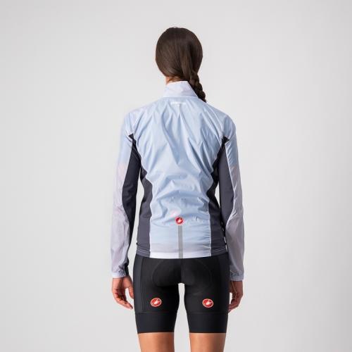 Castelli Squadra Stretch W Jacket - Silver Gray/Dark Gray