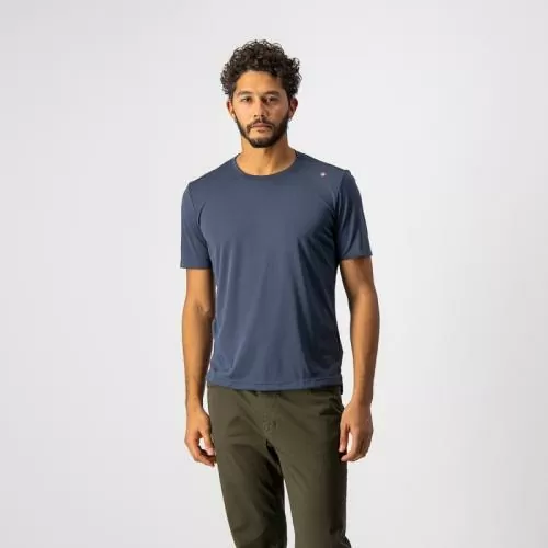 Castelli Tech Tee - Dark Infinity Blue
