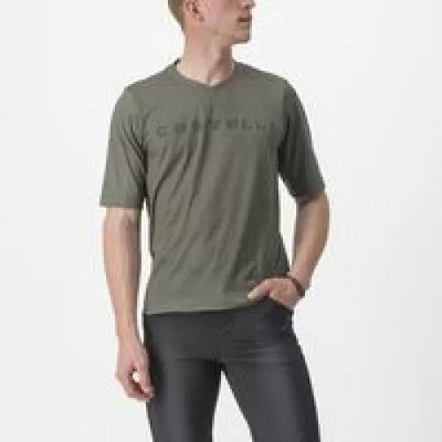 Castelli Trail Tech Tee 2 - Forest Gray