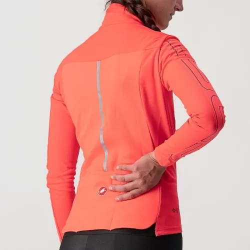 Castelli Transition W Jacket - Brilliant Pink/Dark Steel Blue