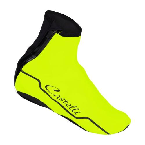 Castelli Troppo Uberschuh – Yellow Fluo/Black/Black Reflective (Grösse: S)