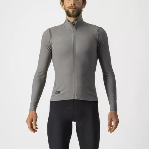 Castelli Tutto Nano RoS Jersey - Nickel Gray