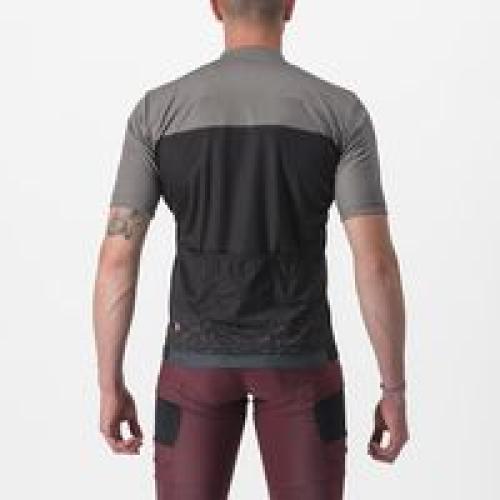 Castelli Unlimited Entrata Jersey - Gunmetal Gray/Black