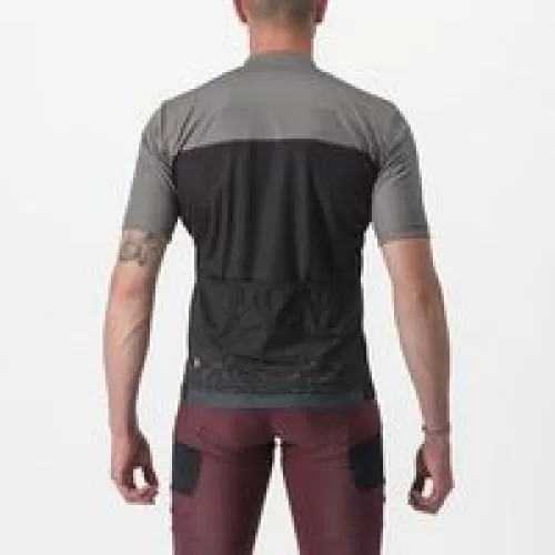 Castelli Unlimited Entrata Jersey - Gunmetal Gray/Black