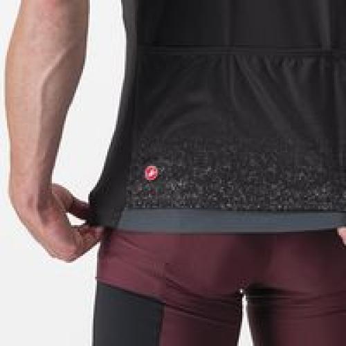 Castelli Unlimited Entrata Jersey - Gunmetal Gray/Black