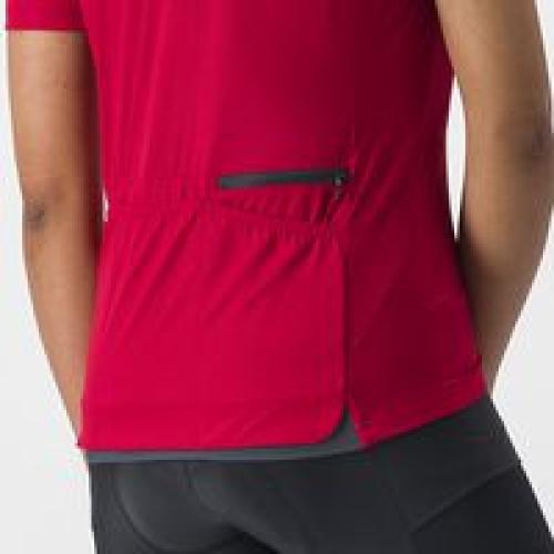 Castelli Unlimited Sentiero 2 Jersey - Dark Red