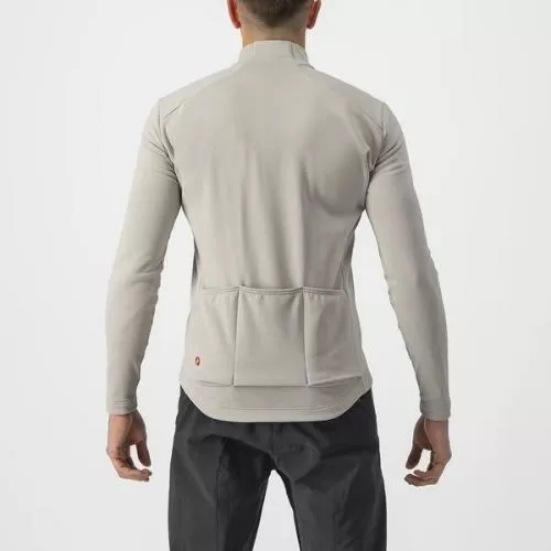 Castelli Unlimited Trail Jersey - Travertine Gray/Dark Gray
