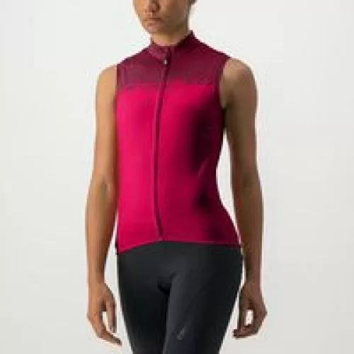 Castelli Velocissima Sleeveless - Persian Red/Bordeaux