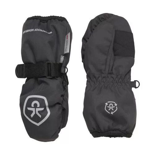 Color Kids Mittens Waterproof, Recycled - phantom
